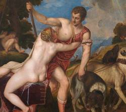 Venere e Adone di Tiziano